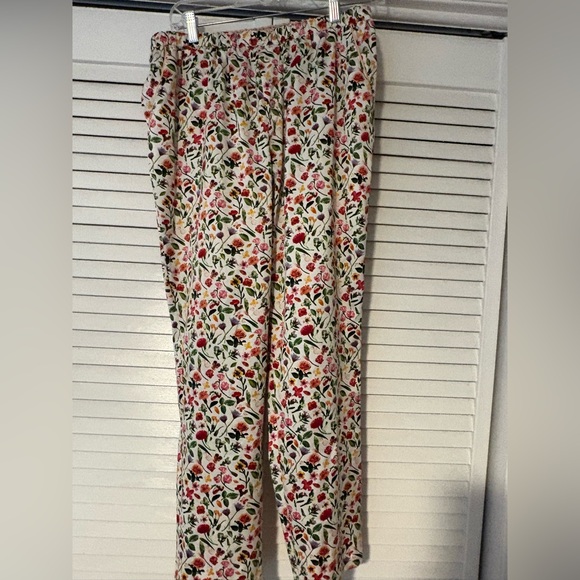Anthropologie E by Eloise Sweet Dreams Floral Silky PJ Pajama Set - Picture 3 of 12